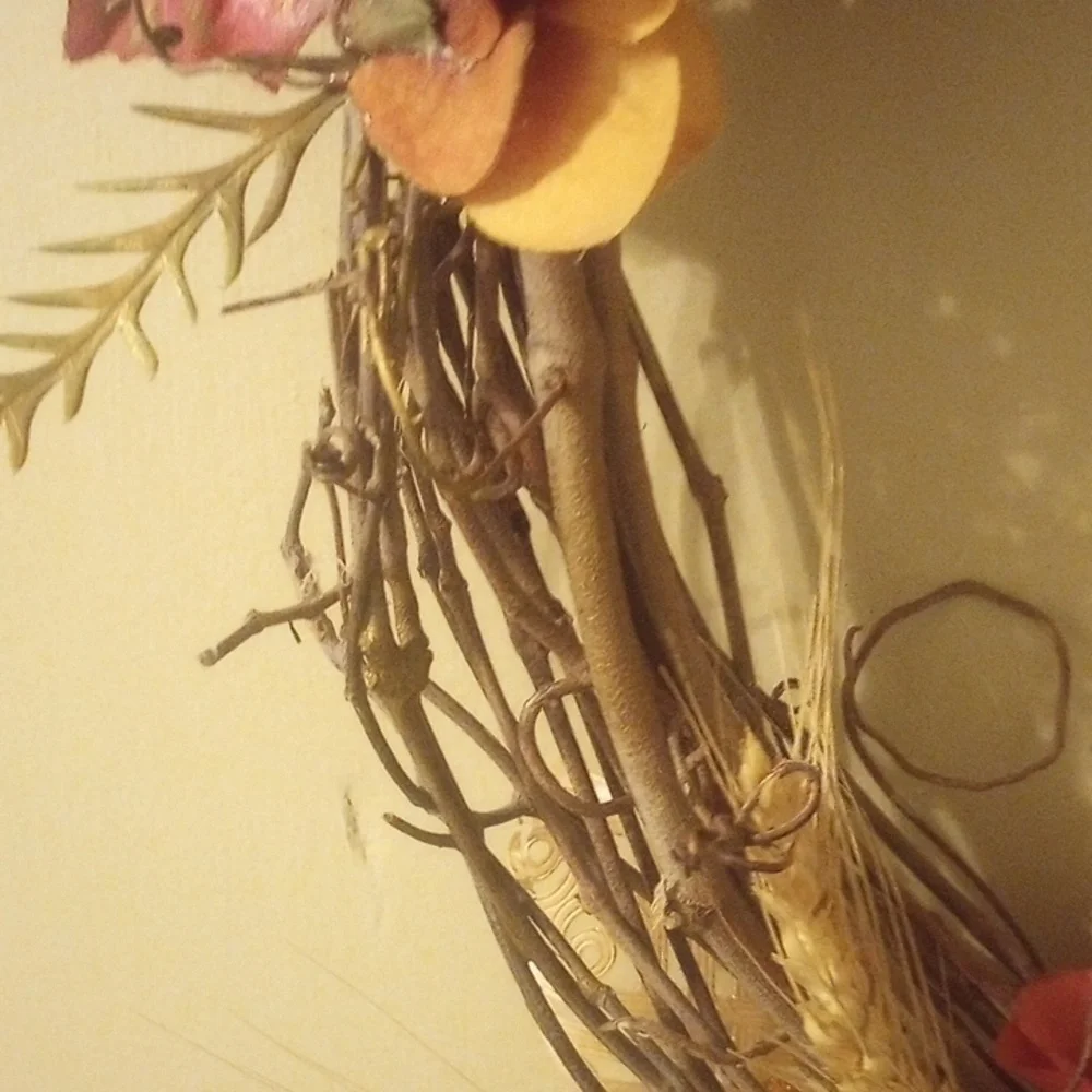 Fall artificial wreath